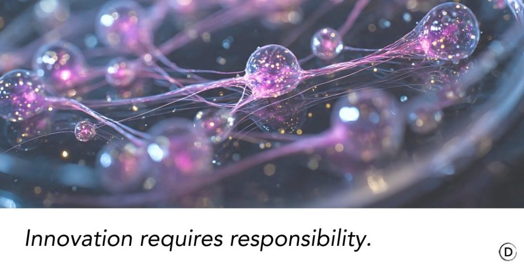 Abstract representation of cellular signaling and regenerative concepts in dermatology and hair loss medicine